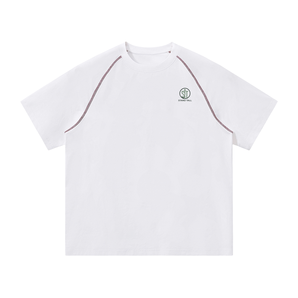 Unisex Contrast Stitch Raglan T-Shirt