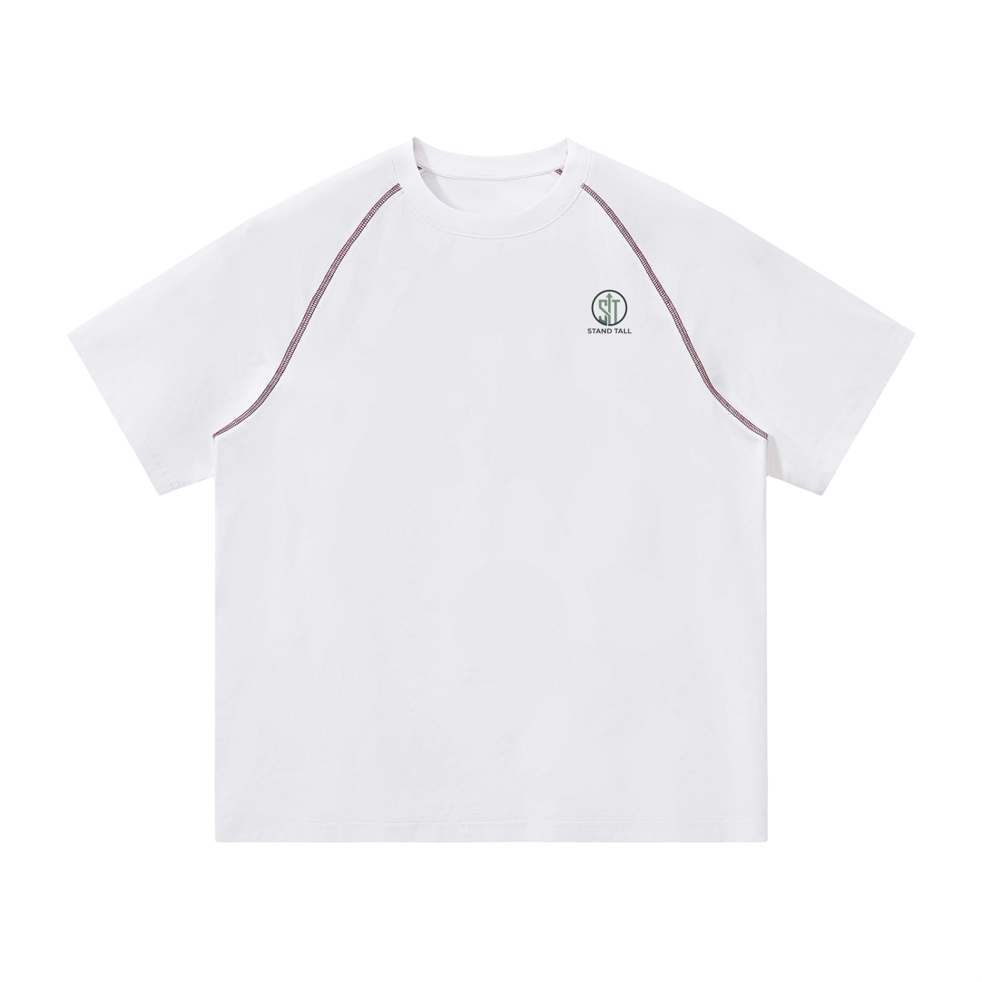 Unisex Contrast Stitch Raglan T-Shirt