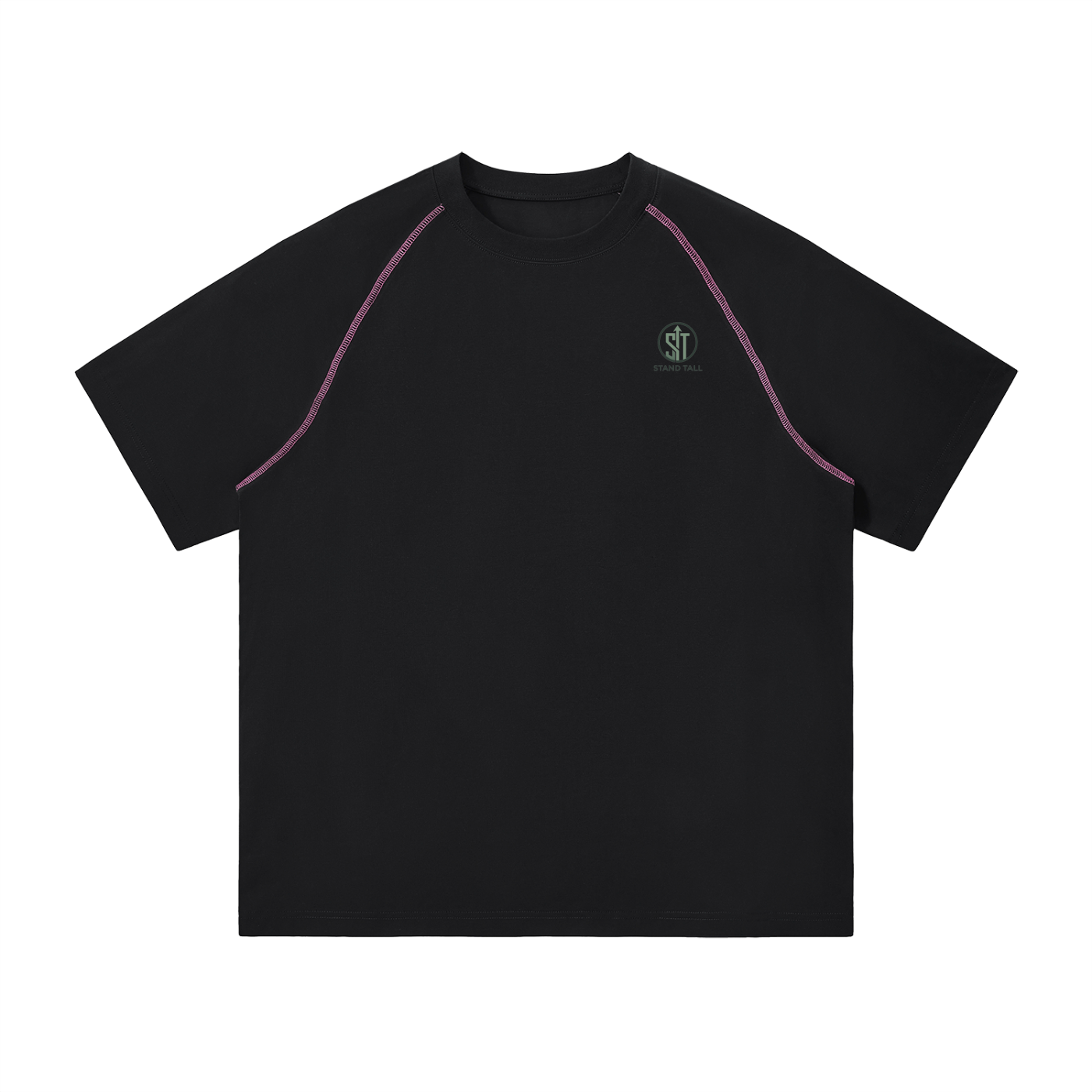 Unisex Contrast Stitch Raglan T-Shirt