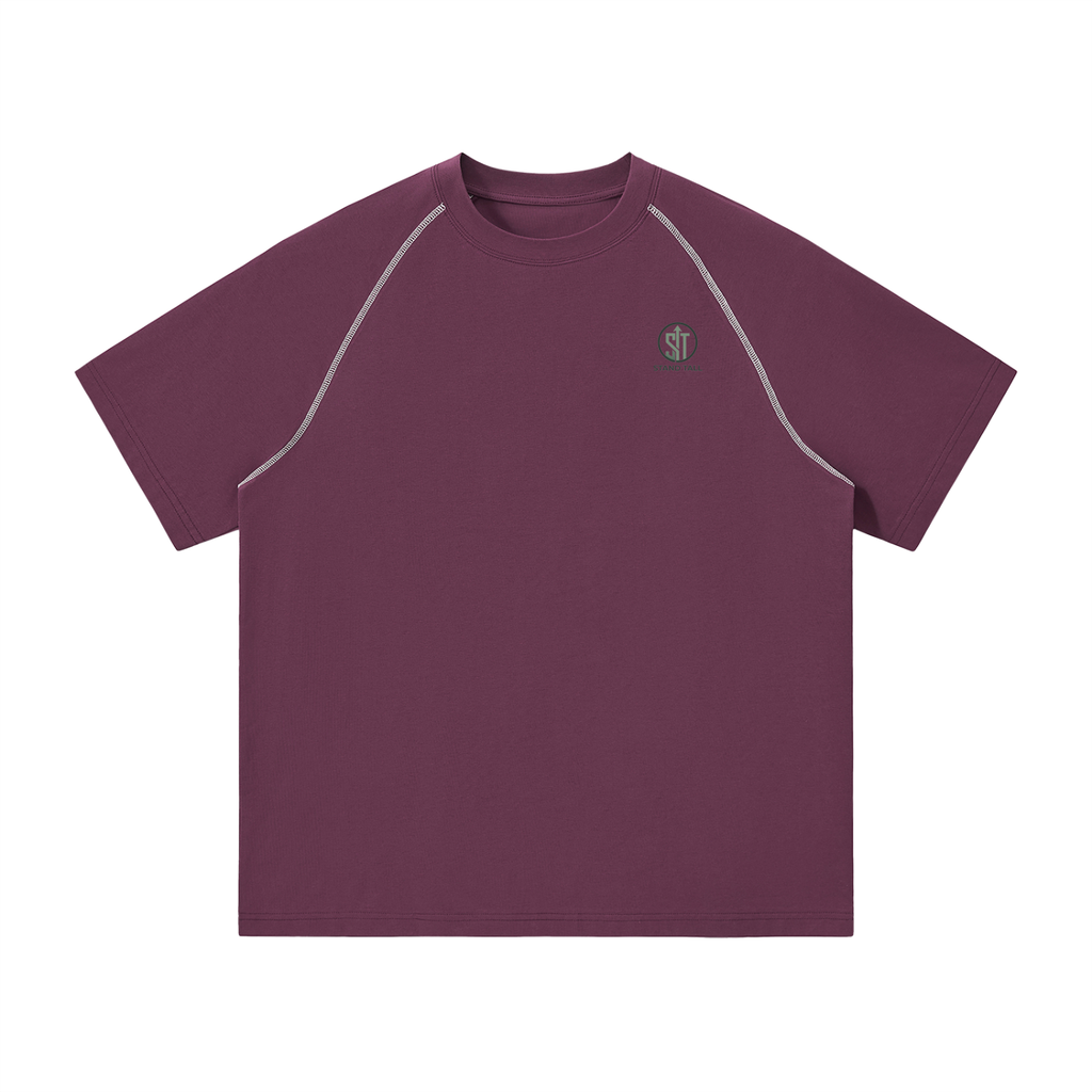 Unisex Contrast Stitch Raglan T-Shirt