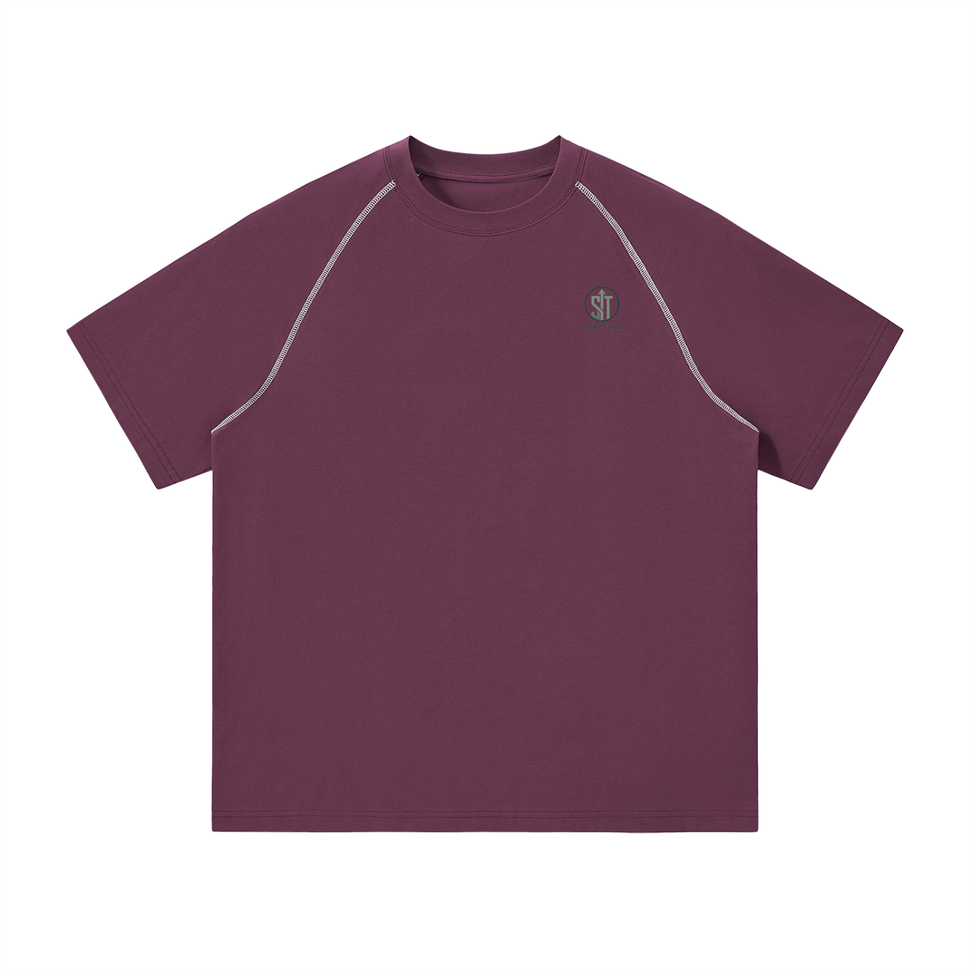 Unisex Contrast Stitch Raglan T-Shirt
