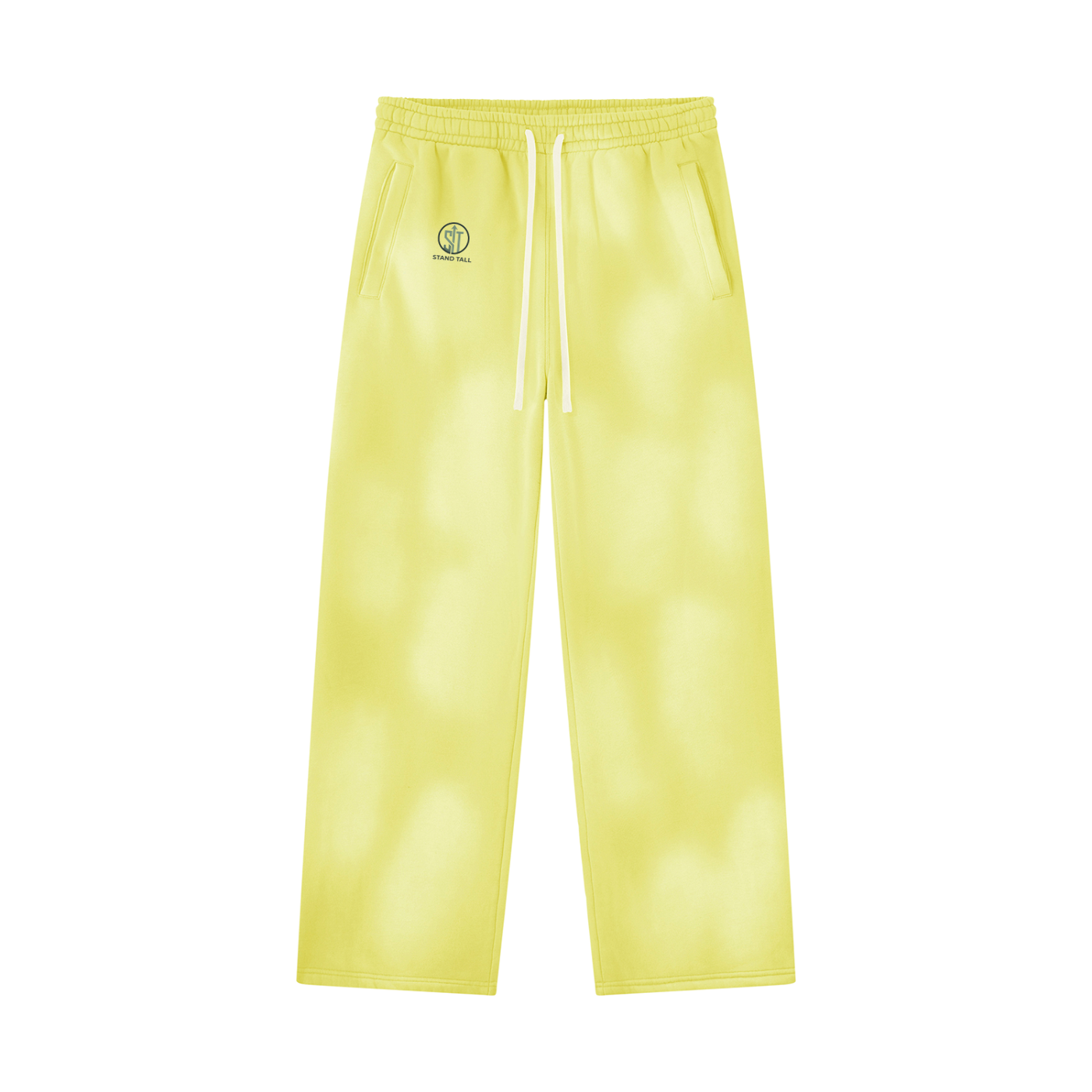 Unisex Sunfade Wide Leg Fleece Sweatpants