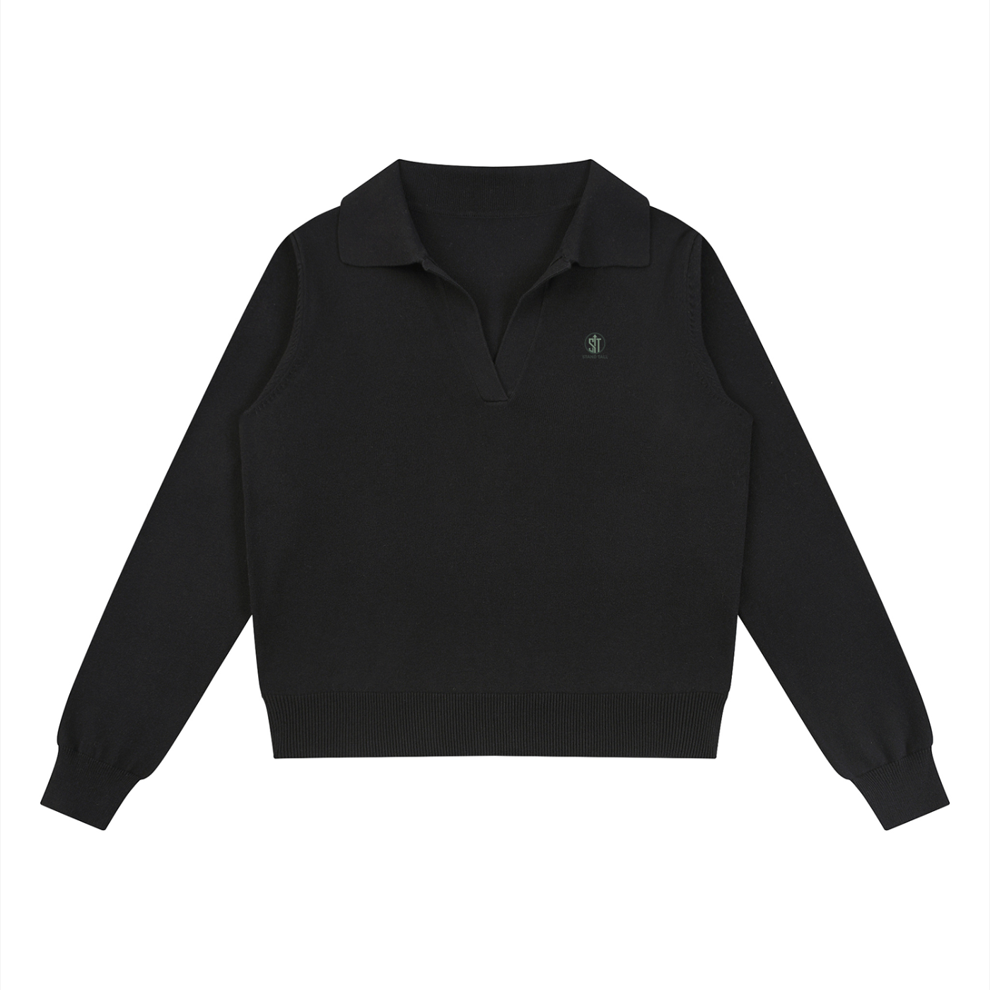 Women’s Collared Pullover Knit Sweater