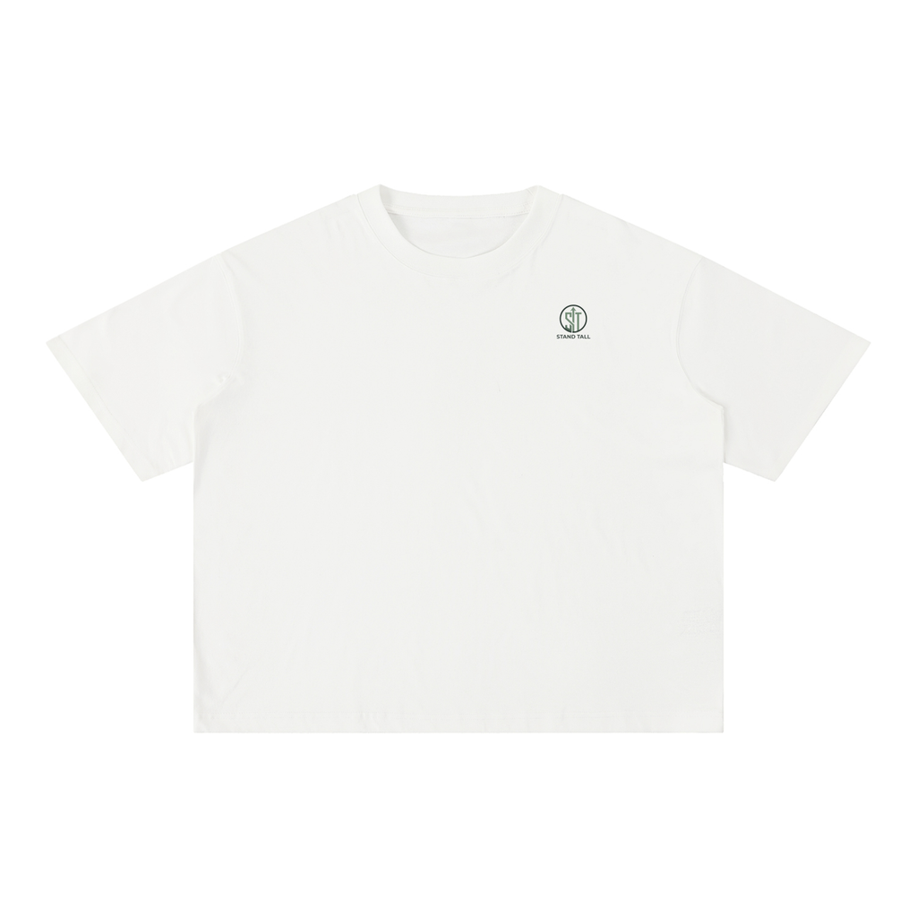 Mineral Wash Boxy Cotton T-Shirt