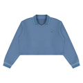 Women’s Crop Collared Sweatshirt