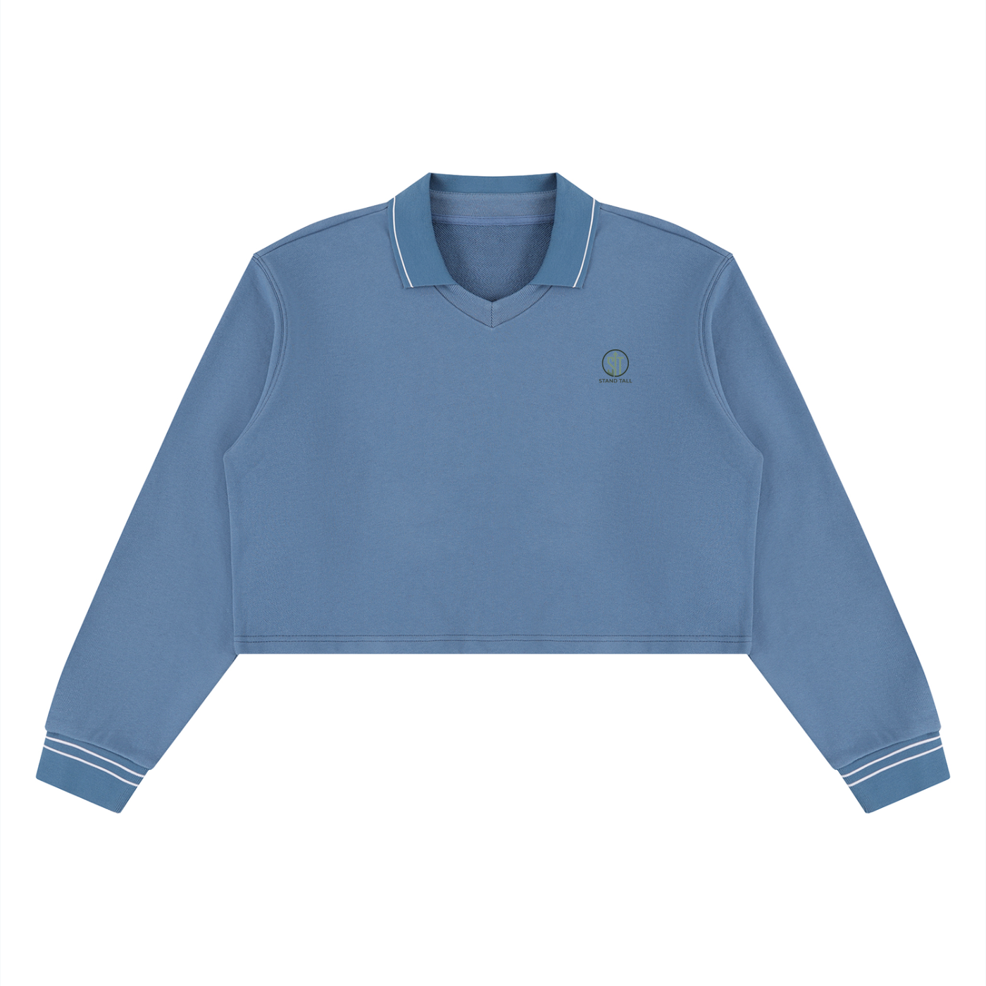 Women’s Crop Collared Sweatshirt