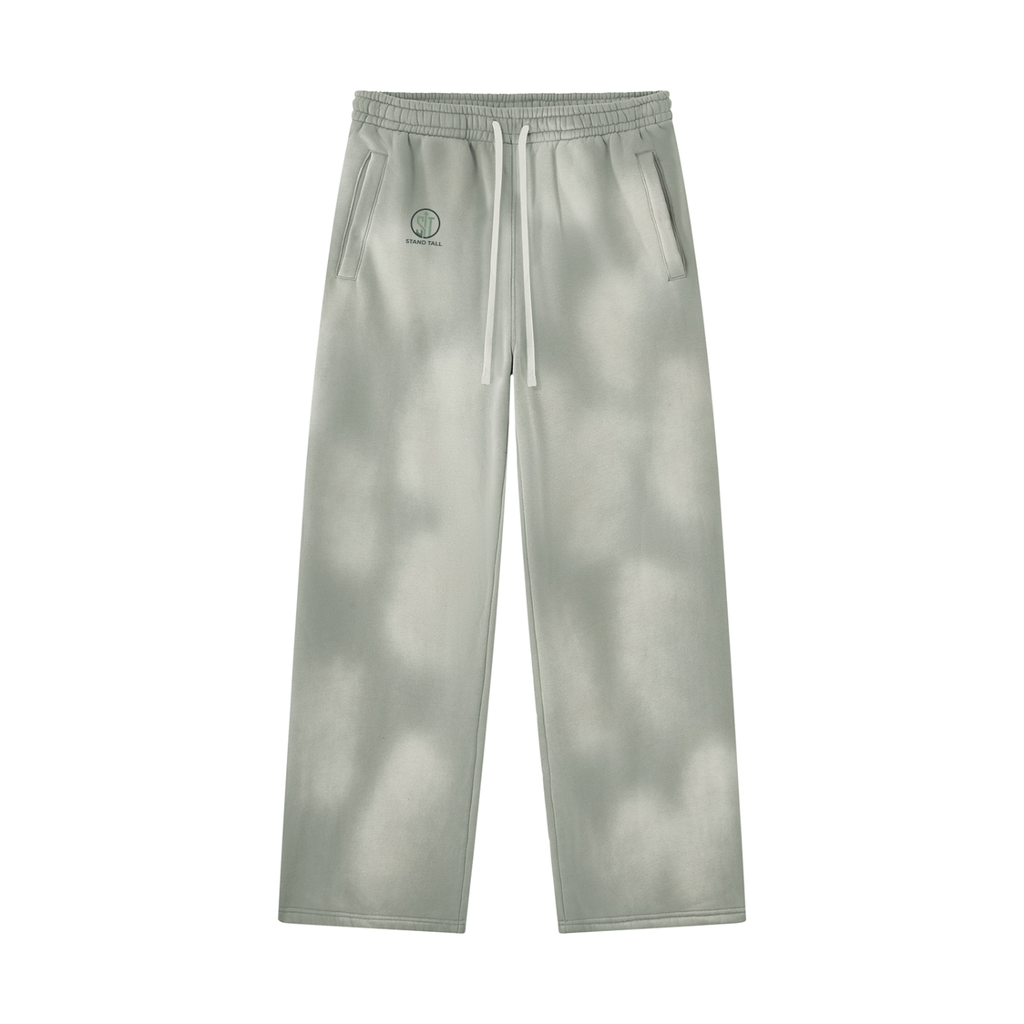 Unisex Sunfade Wide Leg Fleece Sweatpants